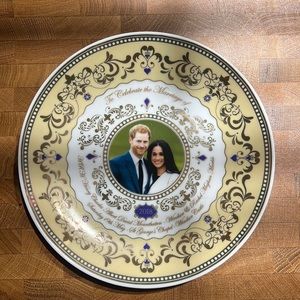Meghan and Harry Wedding Plate
